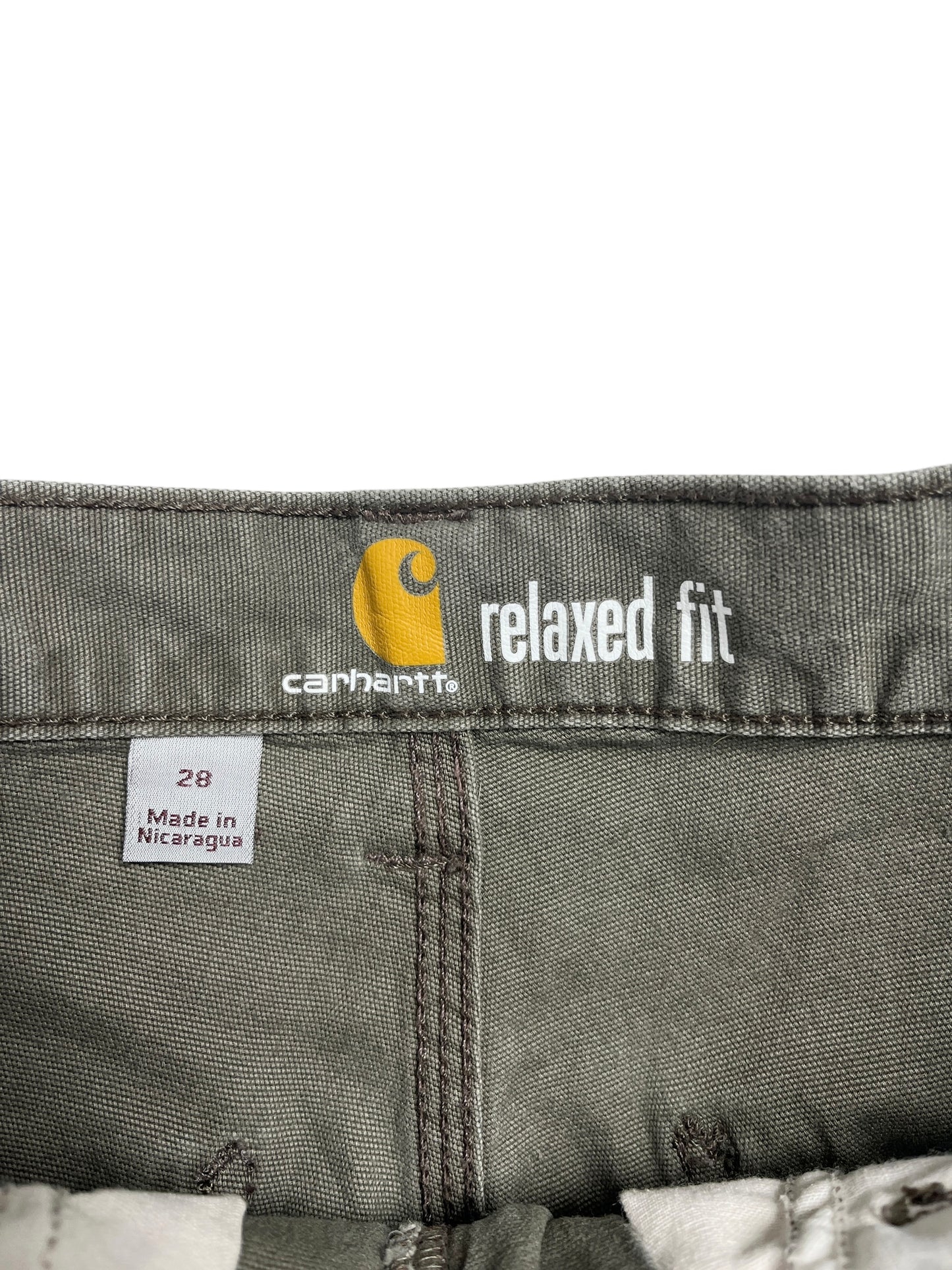 Carhartt Carpenter Short Verde - Talla 29
