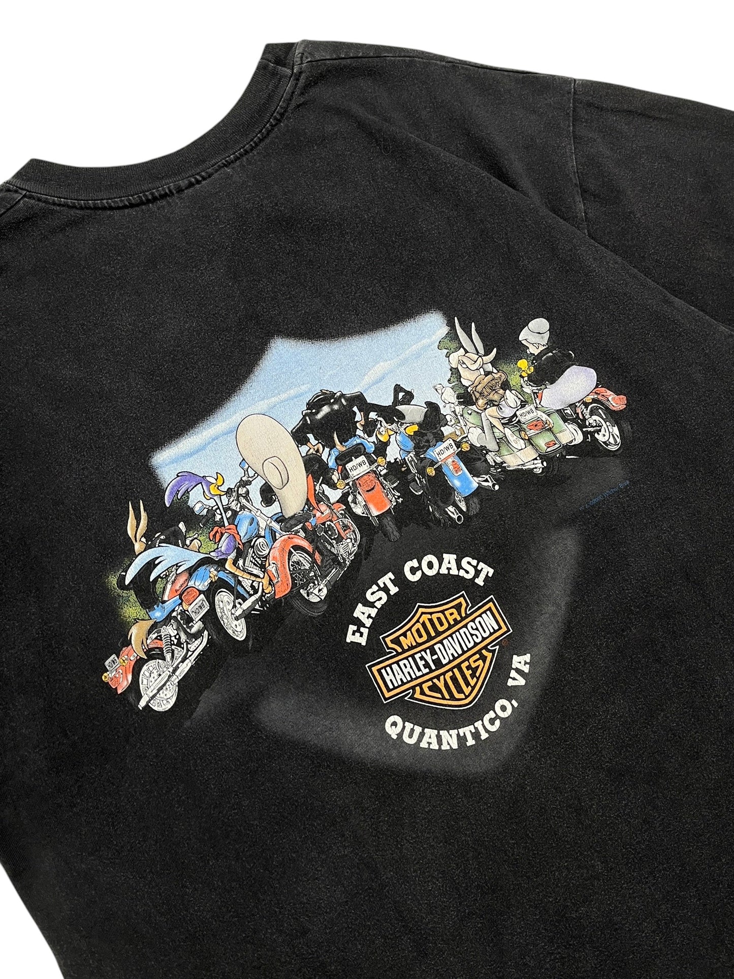 2000 Harley Davidson Looney Tunes T-Shirt - Talla XL