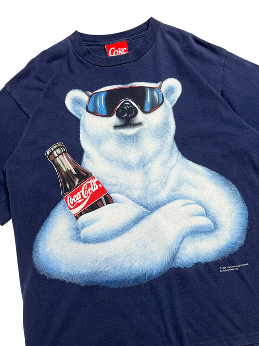 1994 Coca-Cola Oso Polar T-shirt - Talla XL