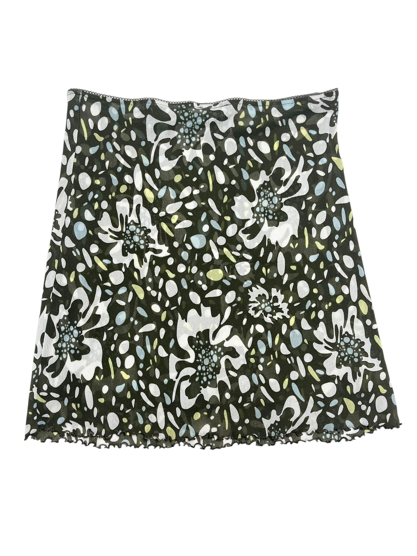 Y2K Street One Falda Corta Stretch Floral - Talla S/M