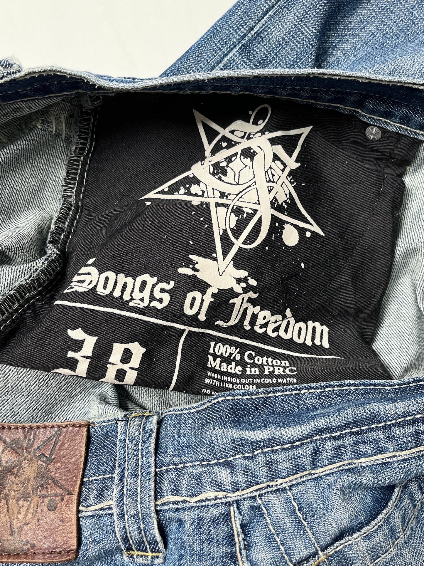 Y2K Songs Of Freedom Pants - Talla 40