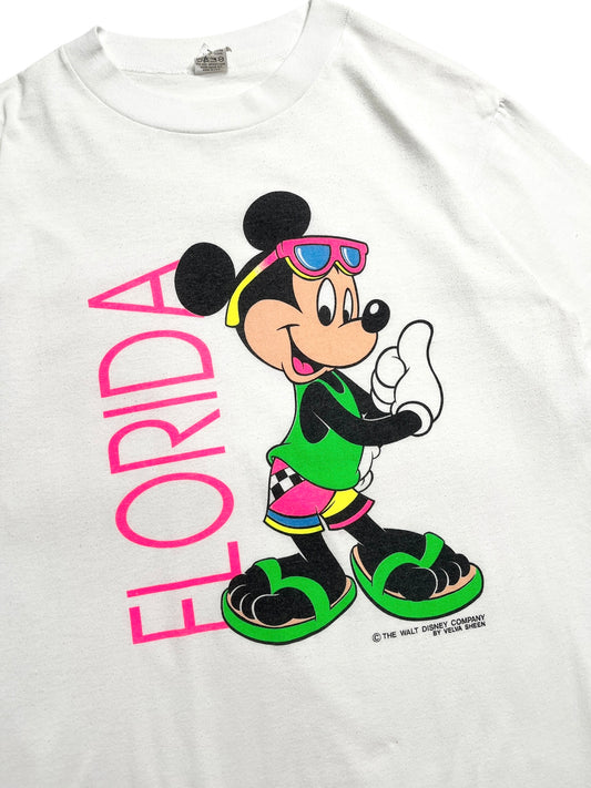 1990s Mickey “Florida” T-shirt - Talla M