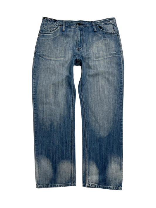 Y2K Artful Dodger Denim Baggy Pant azul- Talla 40