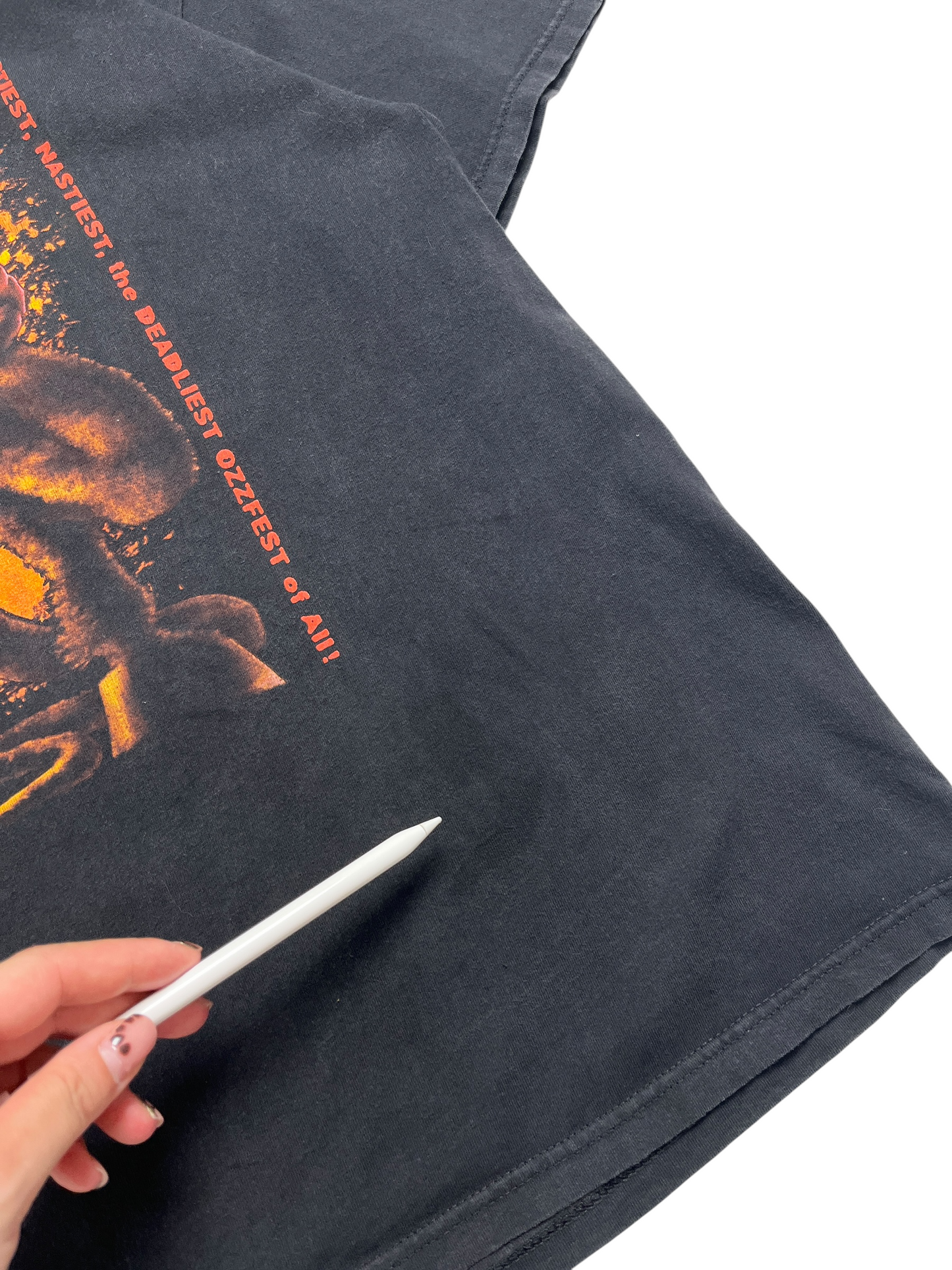 2001 Ozzfest Ozzy Osbourne Demon T-shirt - Talla XL