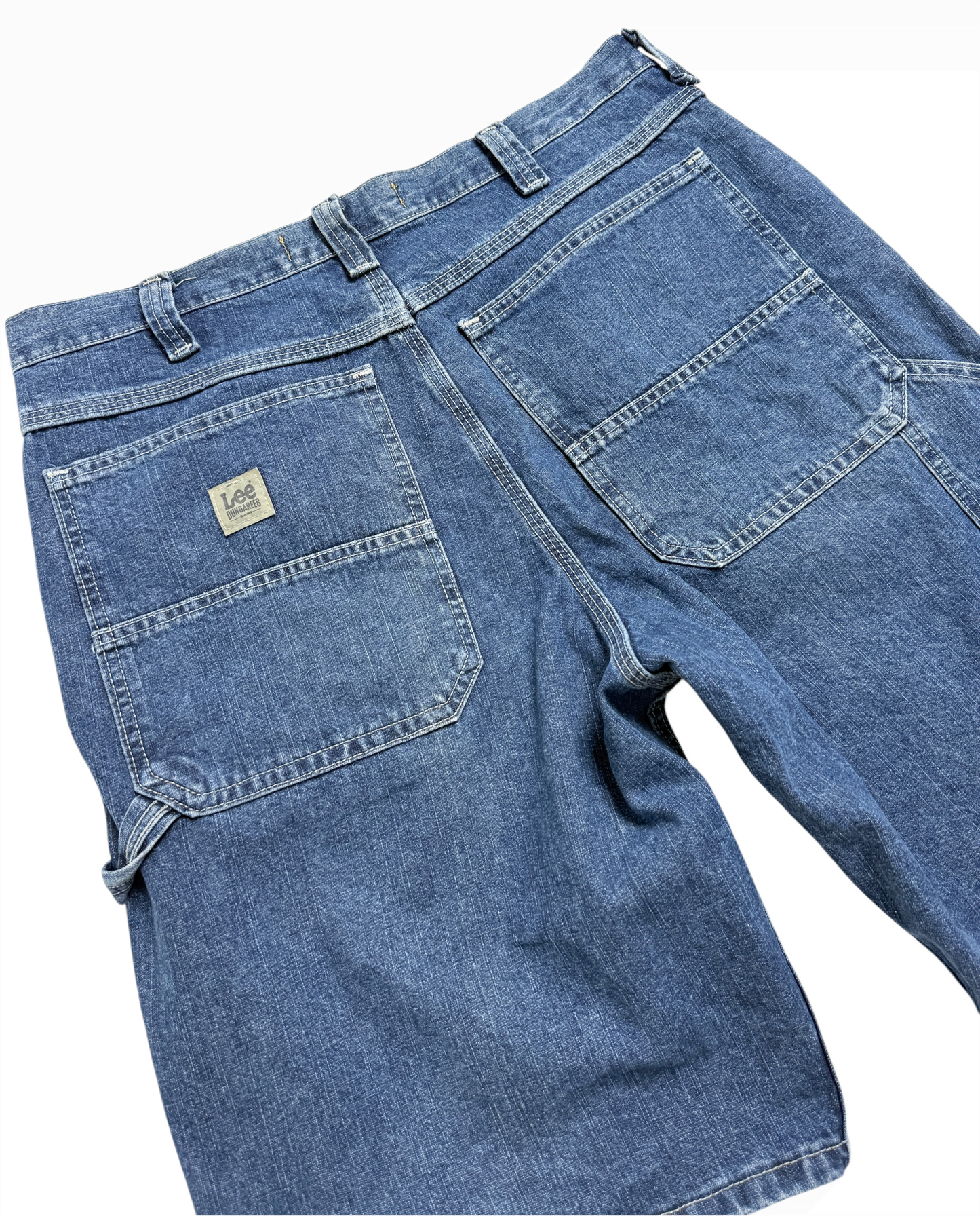 Lee Dungarees Carpenter Denim Short Azul - Talla W36