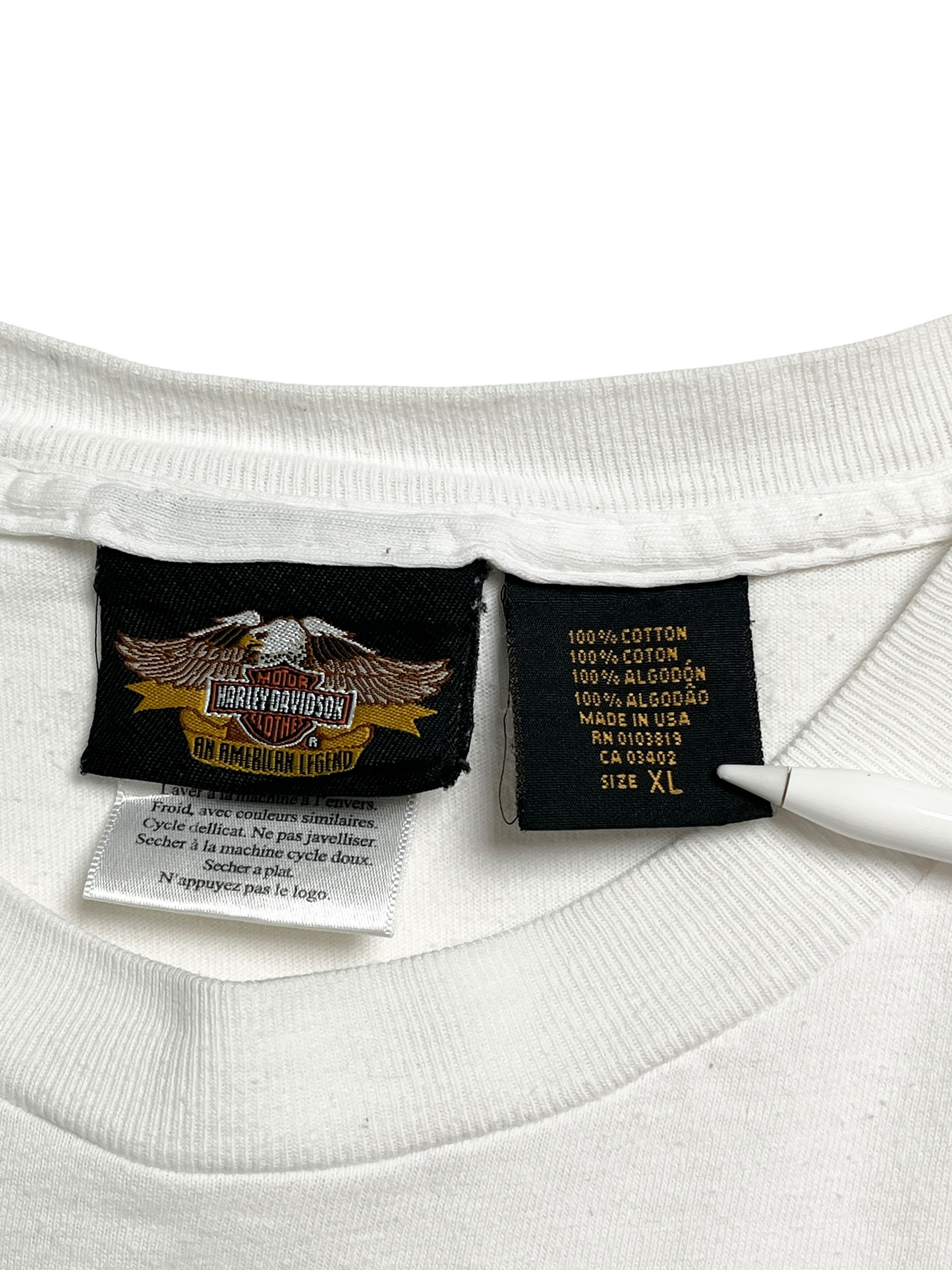2002 Harley Davidson T-shirt - Talla XXL