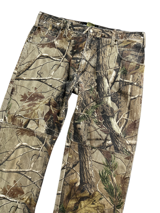Realtree Camuflaje Double Knee Pants - Talla 35