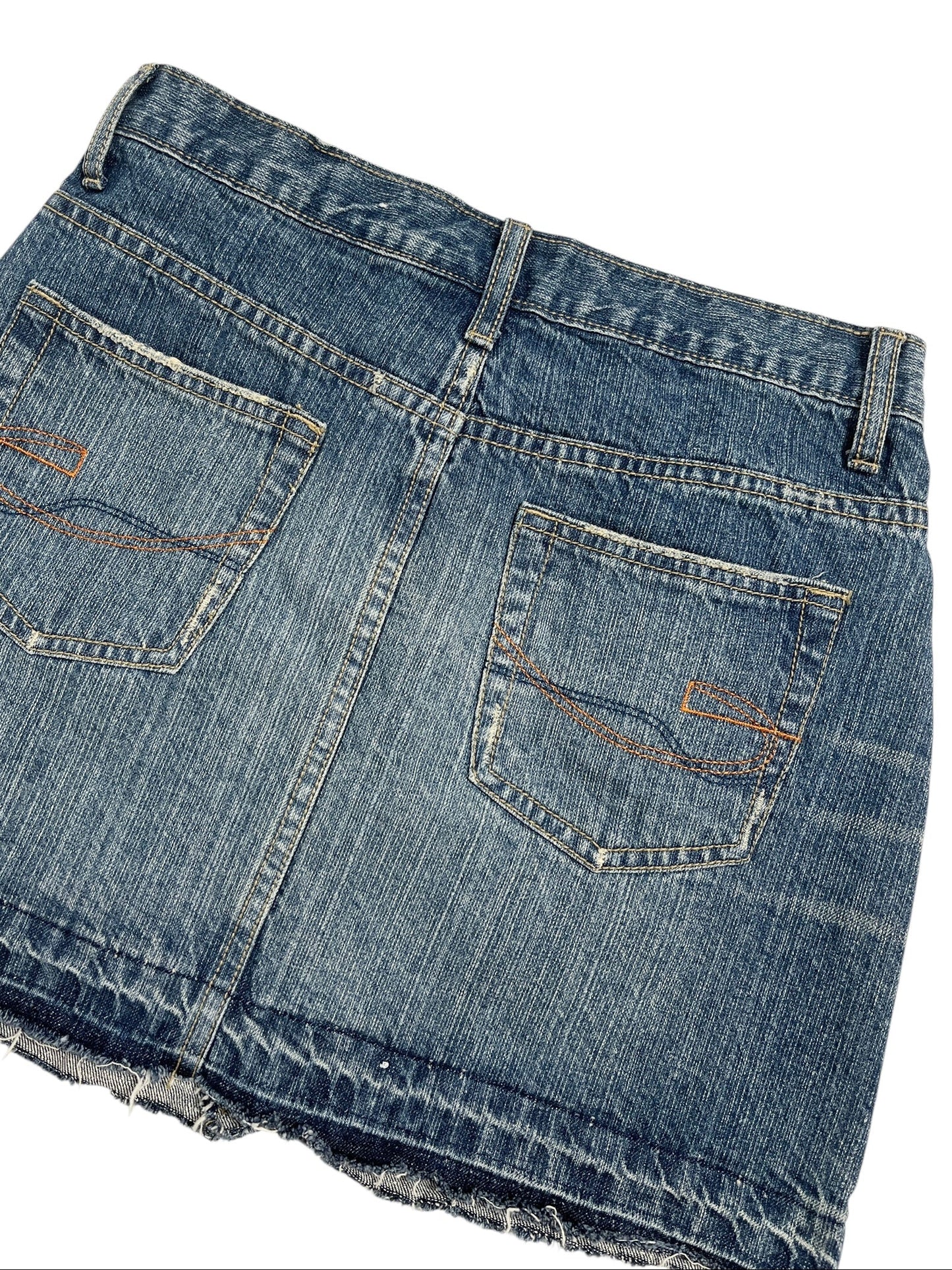 Y2K R4R Denim Falda Azul - Talla M