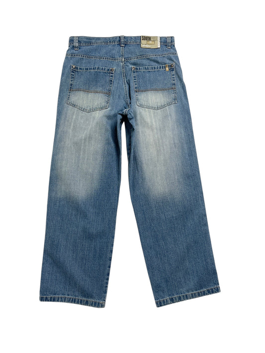 Y2K Southpole Baggy Denim Pant Azul - Talla 37
