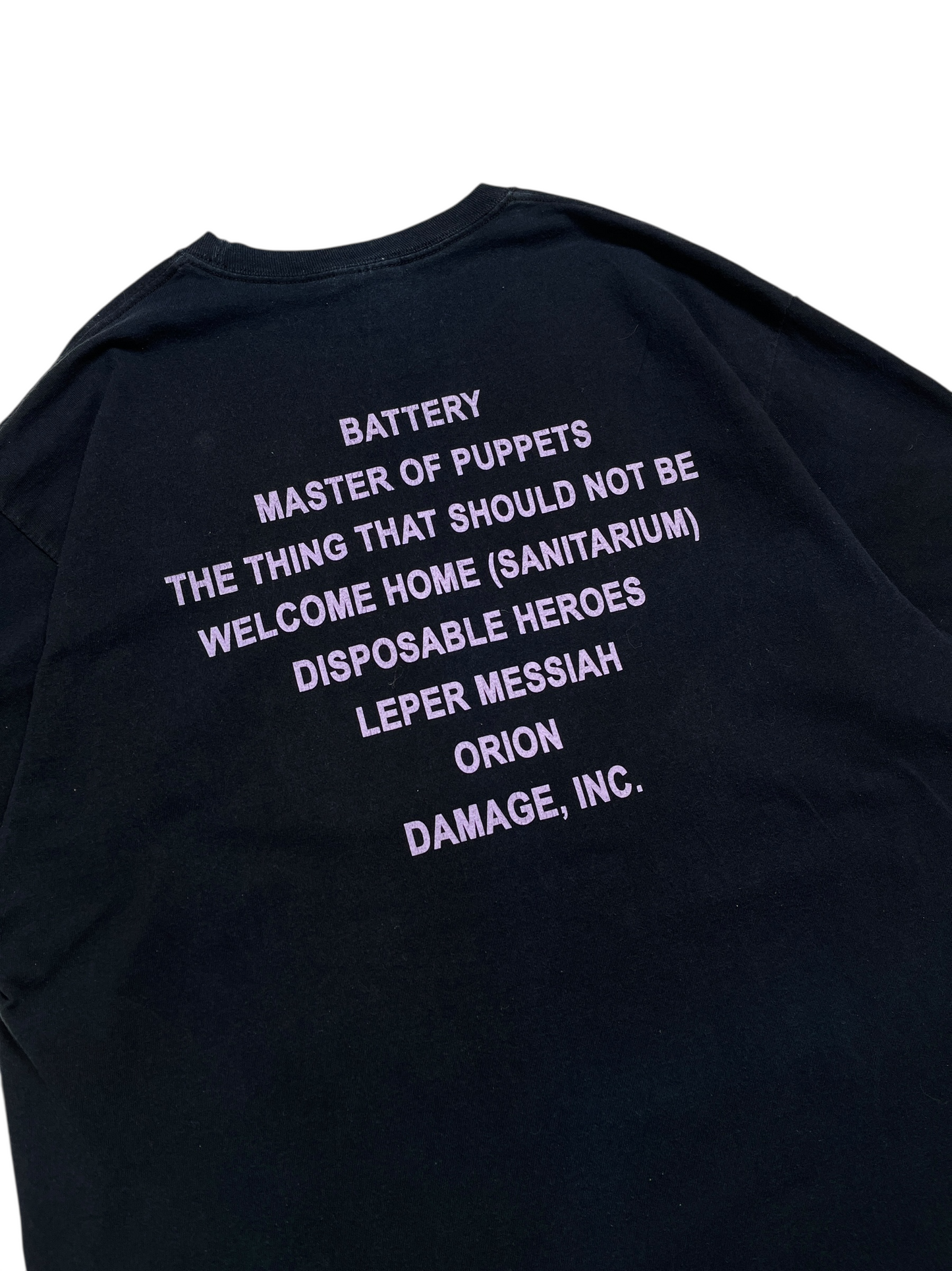 2007 Metallica Master Of Puppets T-Shirt - Talla L