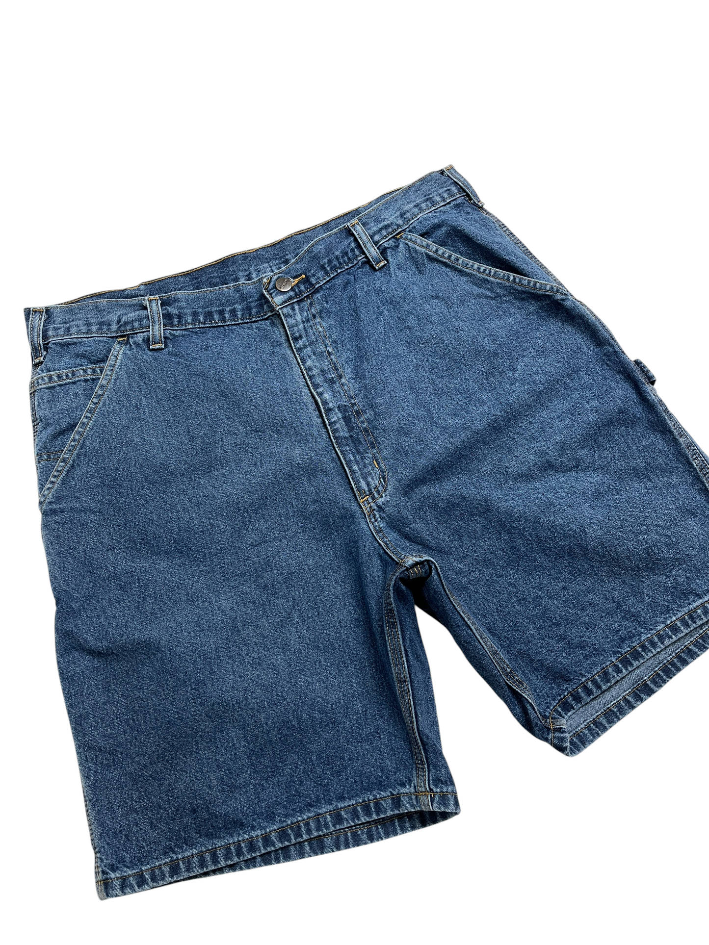 Carhartt Carpenter Denim Short Azul - Talla 38
