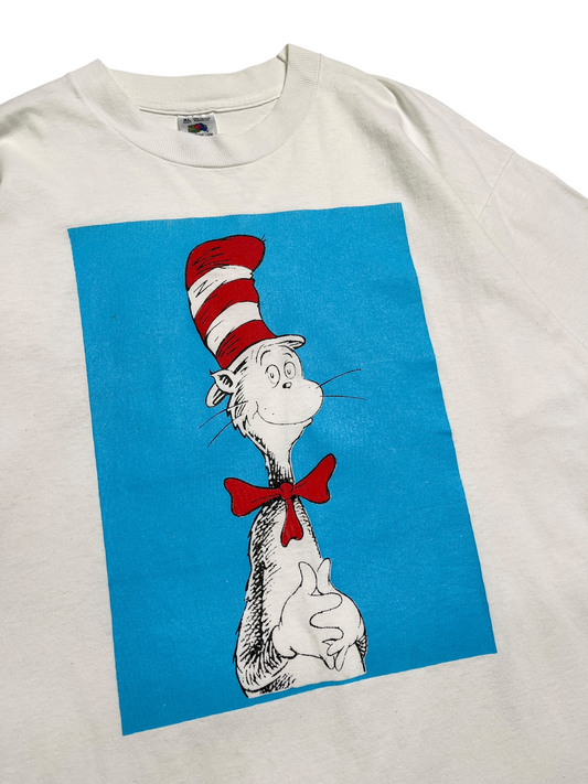 1990s The Cat In The Hat Dr Seuss T-shirt - Talla XL