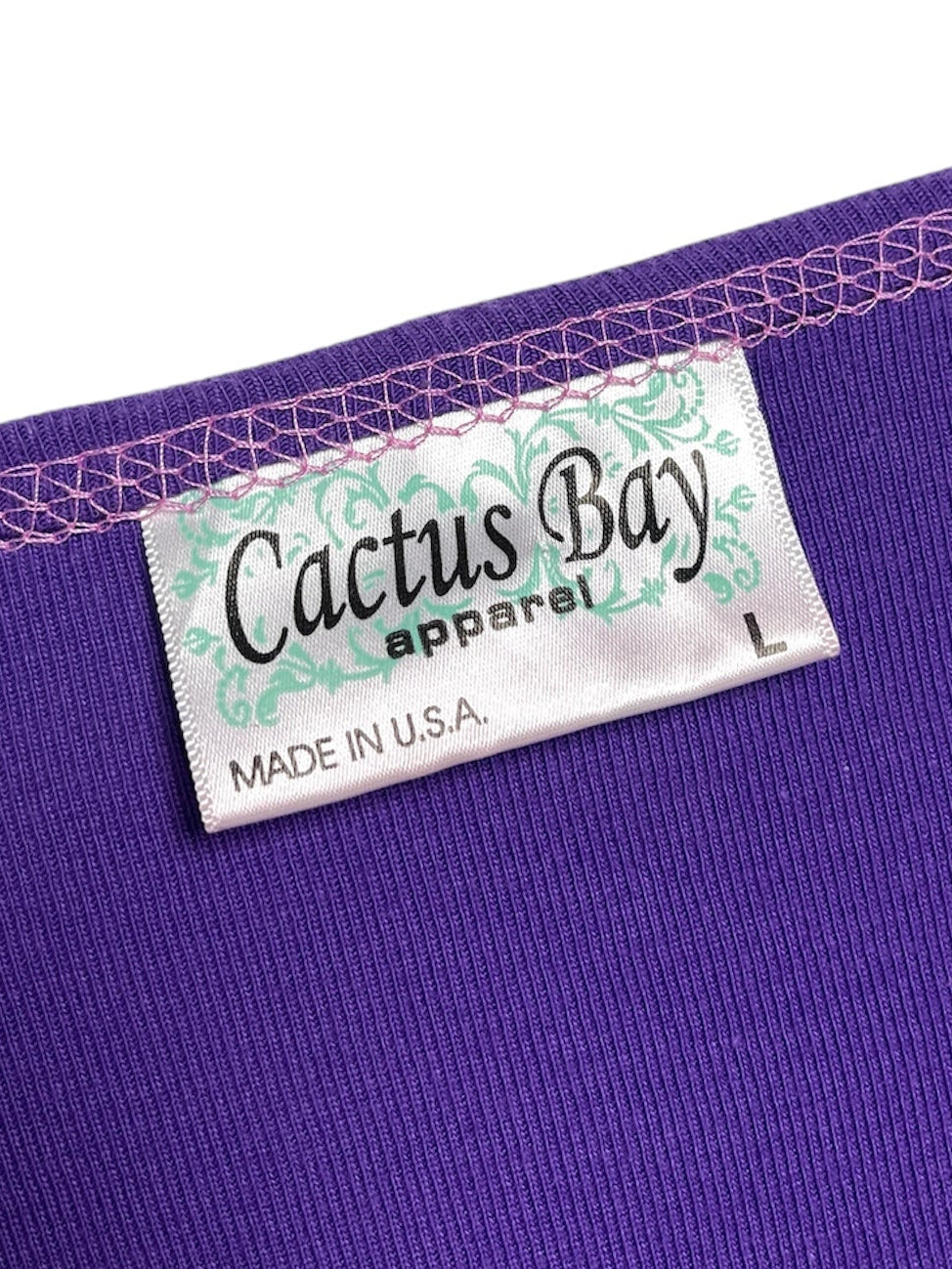 Y2K Cactus Bay Gatos Top Mangas 3/4 - Talla L