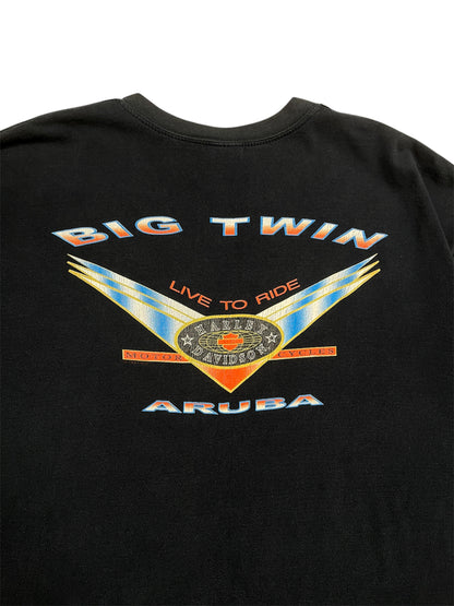 1999 Harley Davidson Aruba T-shirt - Talla XXL Boxy Fit