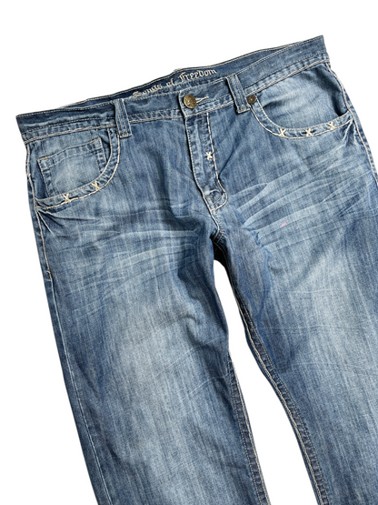 Y2K Songs Of Freedom Pants - Talla 40