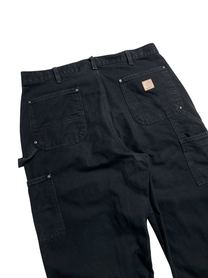 Carhartt Carpenter Double Knee Pant Negro - Talla 36