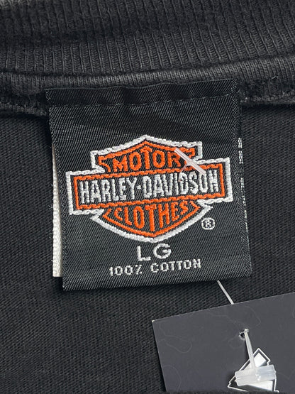 1990 Harley Davidson Sturgis South Dakota T-shirt - Talla L
