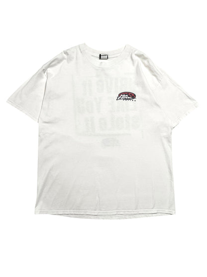 1990s No Fear “Drive It Like You Stole It” T-Shirt - Talla XXL