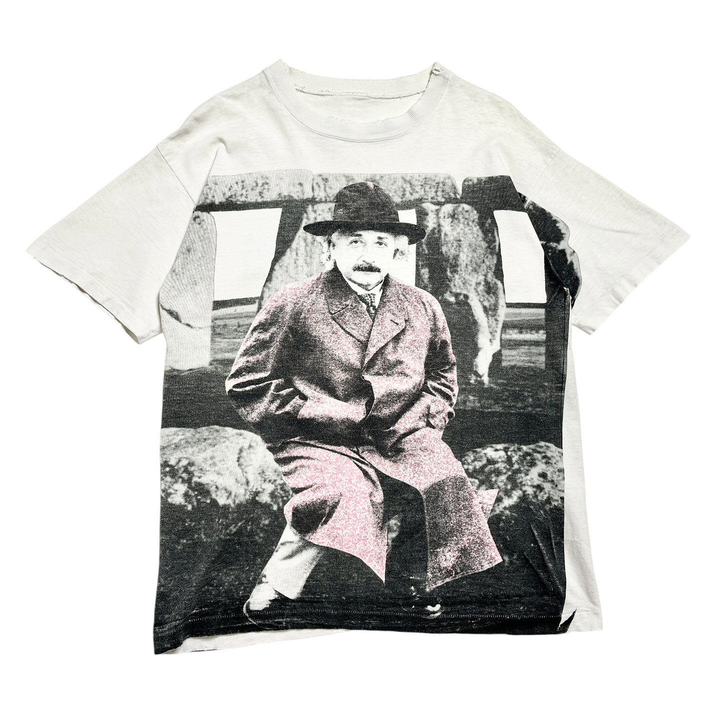 1990s Albert Einstein T-shirt - Talla M