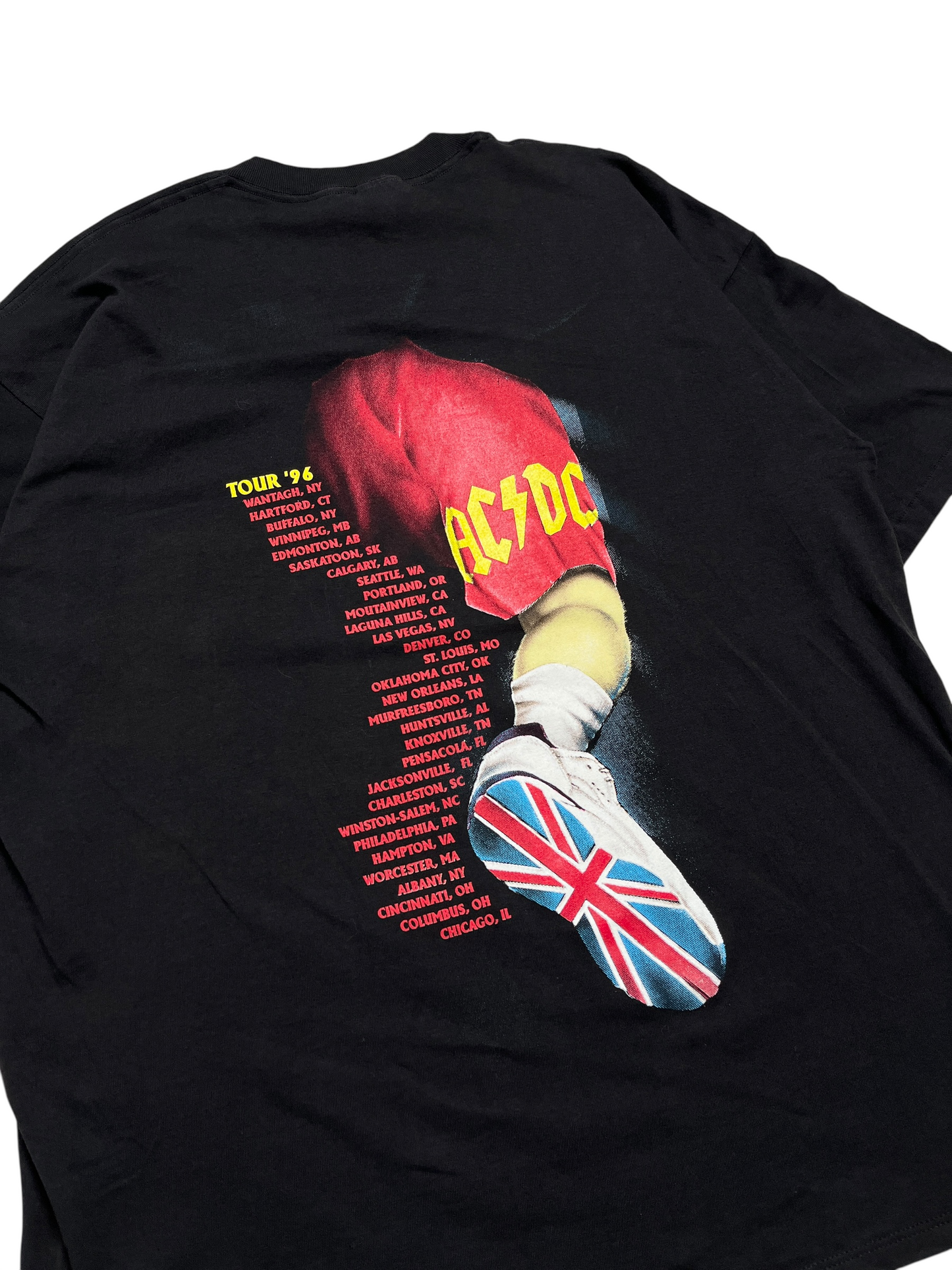 1996 AC/DC Tour T-shirt - Talla XXL