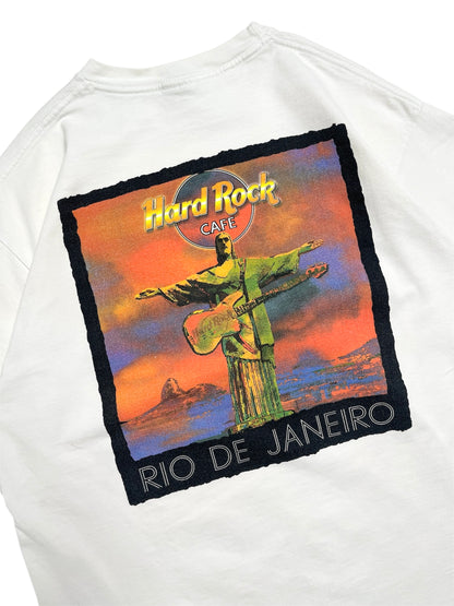 1990s Hard Rock Café Rio De Janeiro t-shirt - Talla L