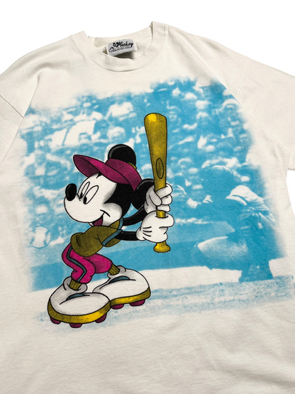 1990s Mickey By Jerry Leigh T-shirt - Talla L