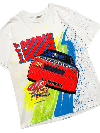 1993 NASCAR Jeff Gordon DuPont T-Shirt - Talla L