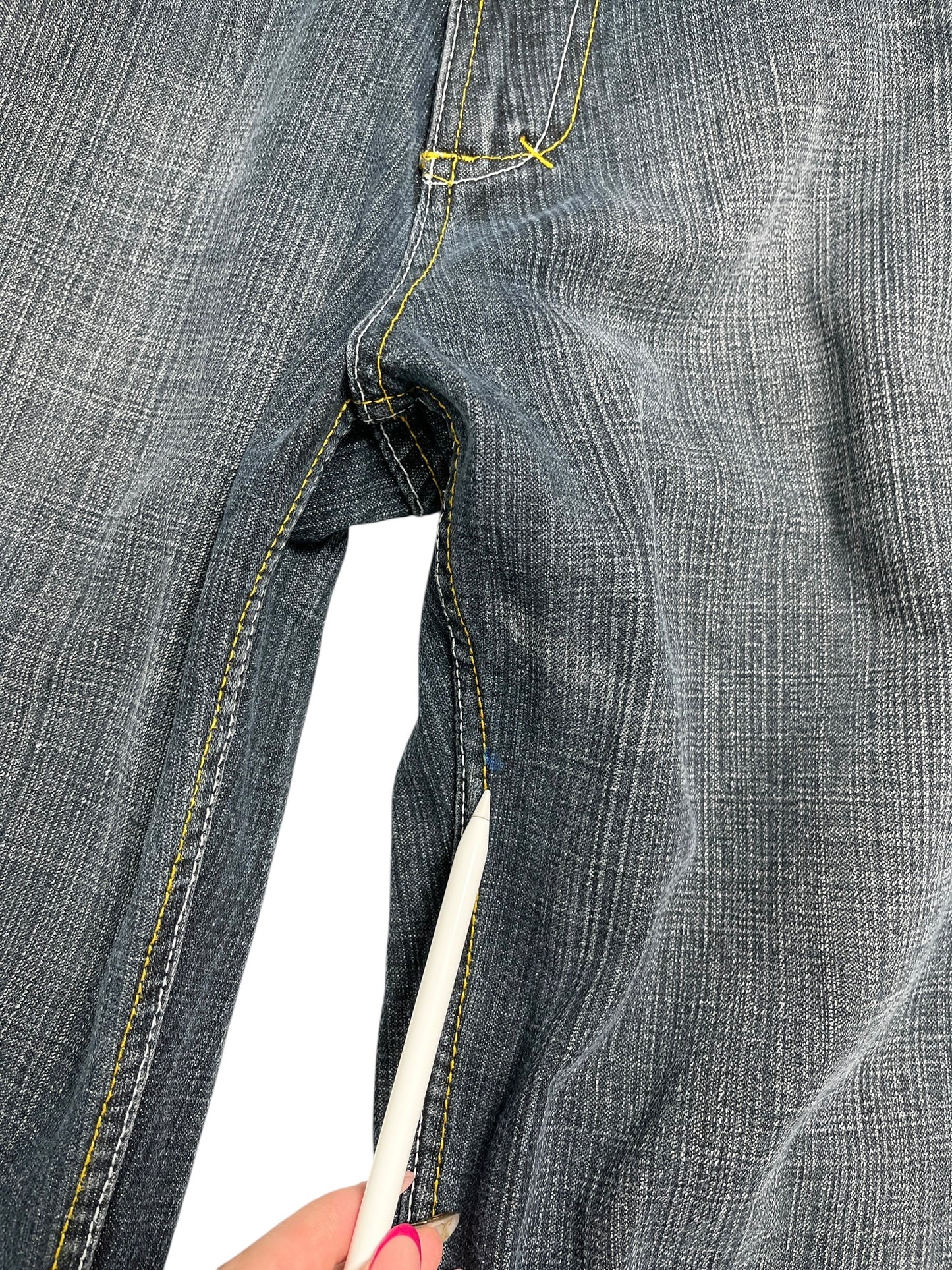 Y2K DMZ Denim Baggy Denim Pant Azul - Talla 35