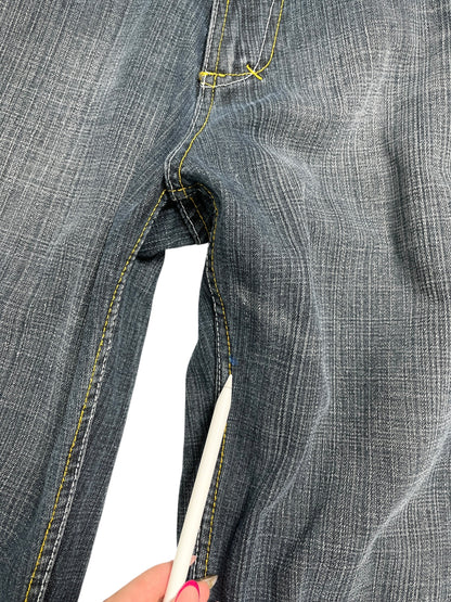 Y2K DMZ Denim Baggy Denim Pant Azul - Talla 35