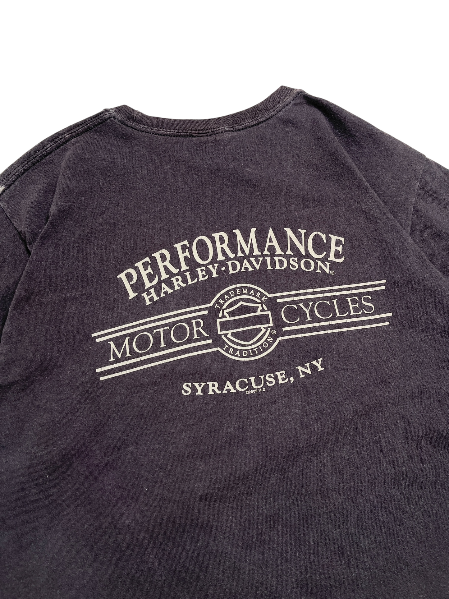 2009 Harley Davidson Syracuse T-shirt - Talla M