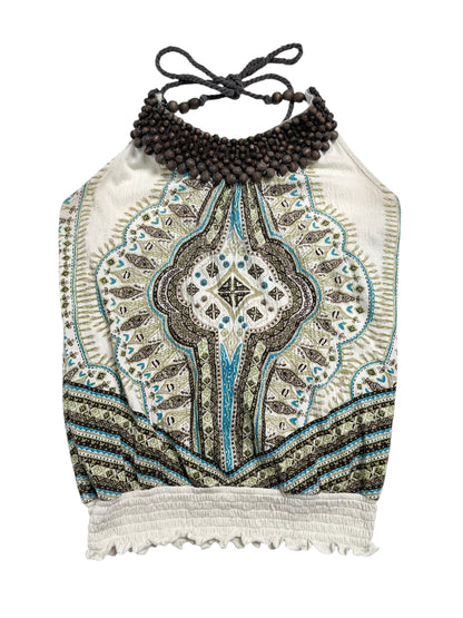 Y2K Almost Famous Top Halter - Talla S/M