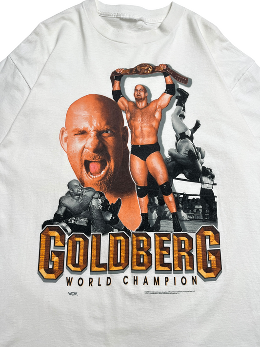1998 WCW Goldberg “World Champion” T-shirt - Talla XL