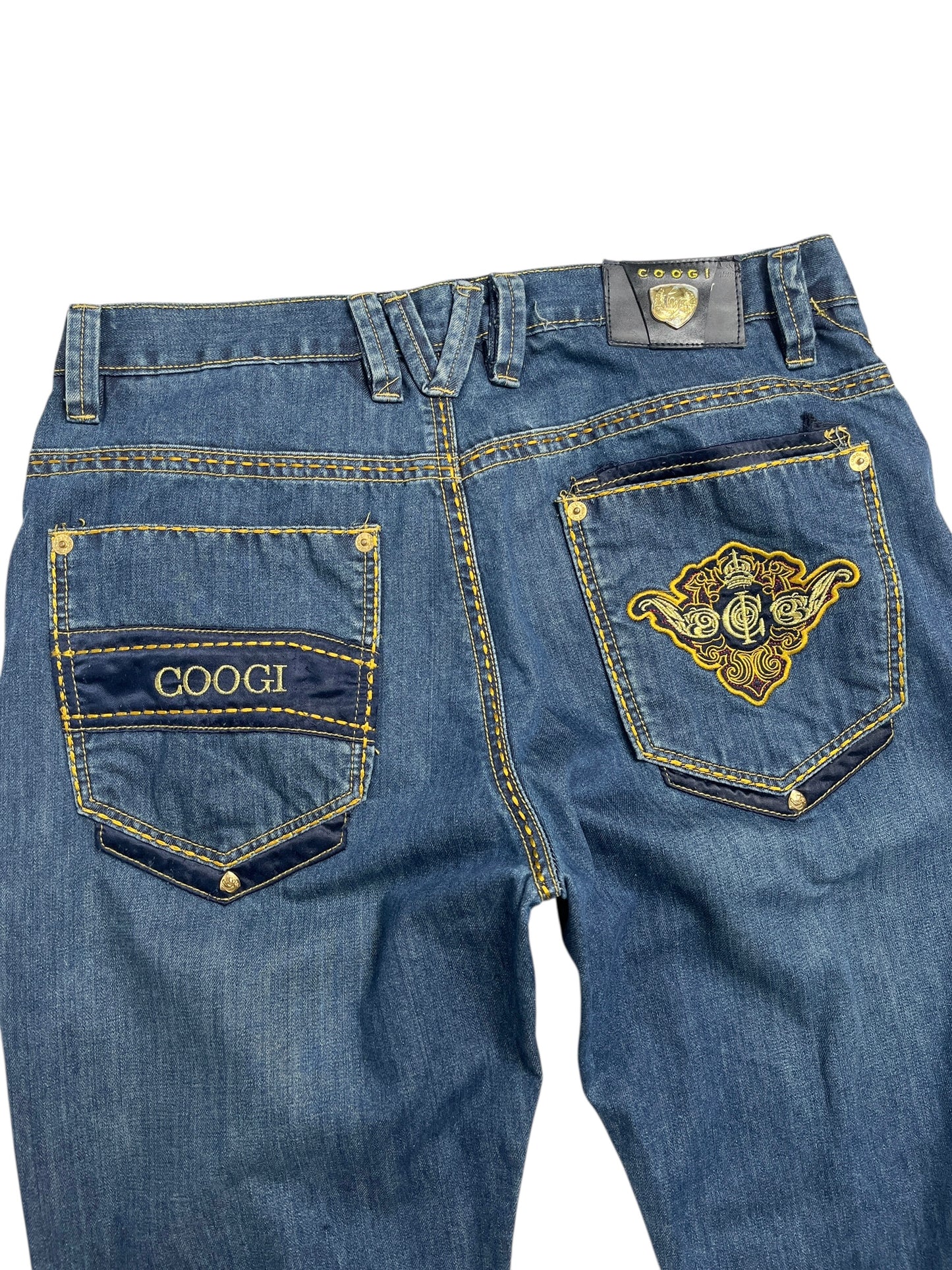 Y2K Coogi Baggy Denim Pant Azul- Talla 41