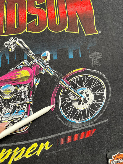 1991 Harley Davidson Chopper Top Tank - Talla S