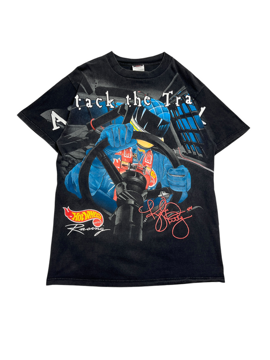 1998 Kyle Petty Hot Wheels Nascar AOP T-shirt - Talla L