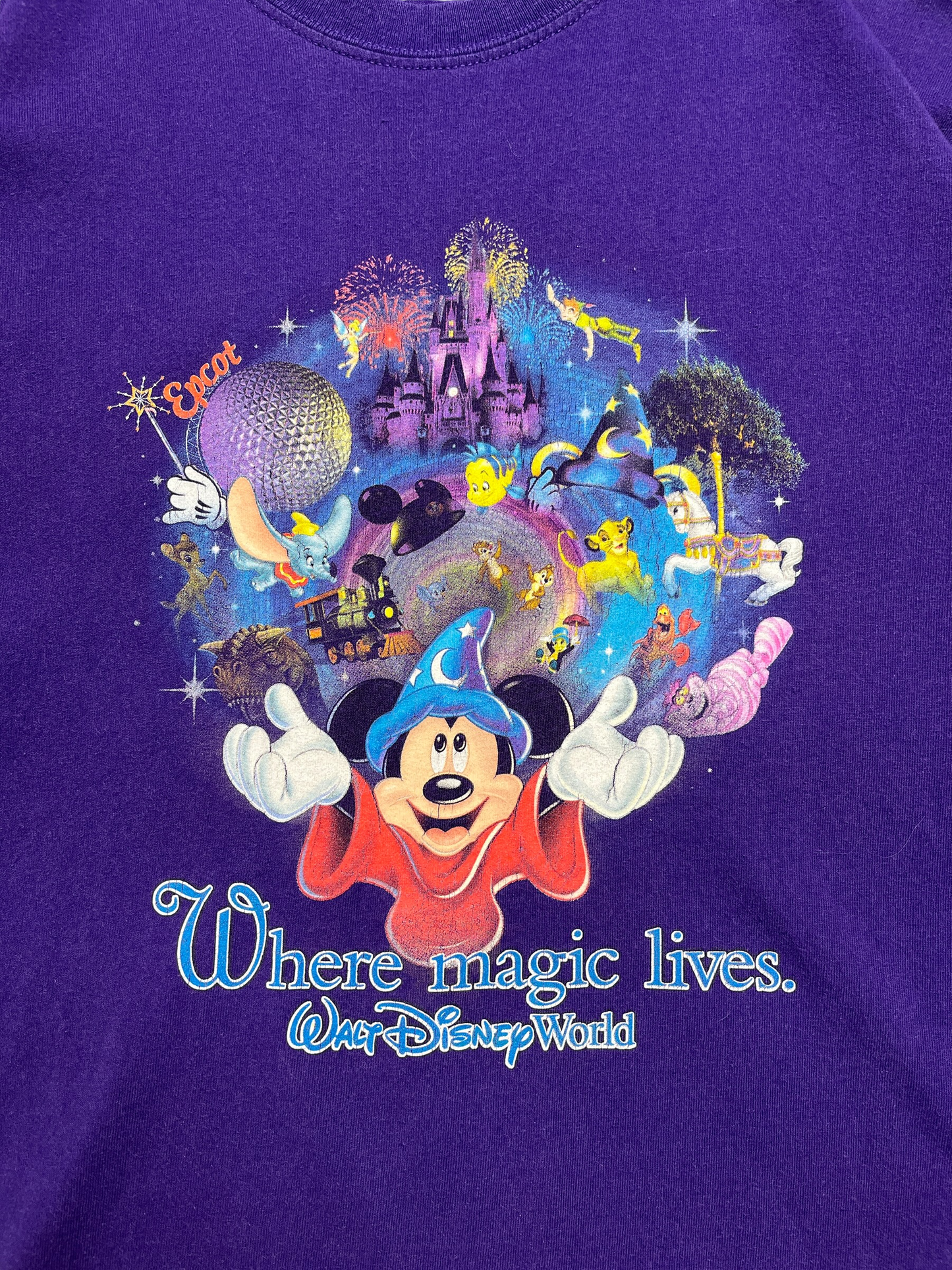 1990s Walt Disney World T-shirt - Talla L