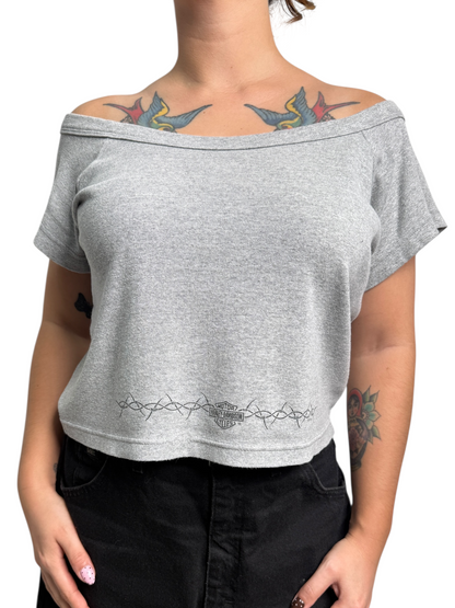 2002 Harley Davidson Crop Top - Talla XL