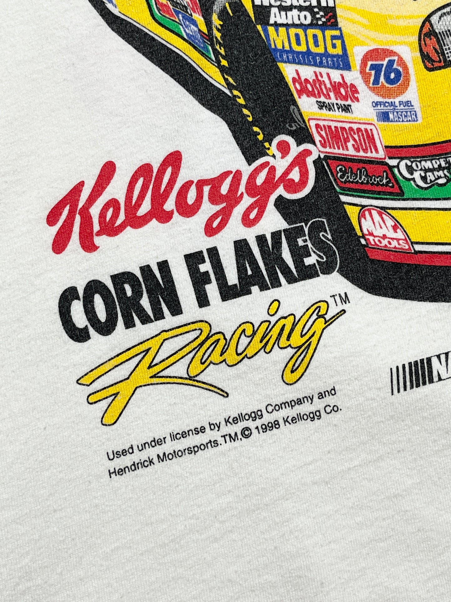 1998 Nascar Kellogg’s T-shirt - Talla XL