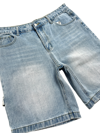 Denim Short Azul - Talla W34
