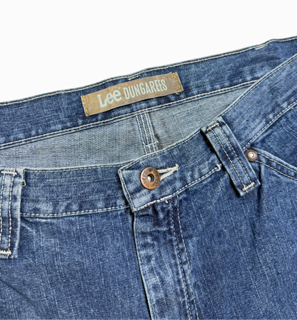 Lee Dungarees Carpenter Denim Short Azul - Talla W36