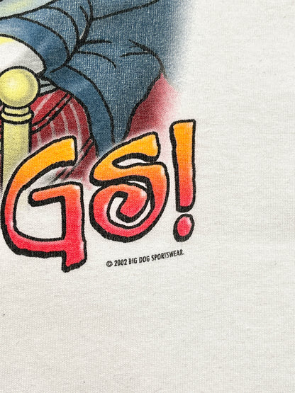 2002 Big Dogs I Don’t Do Mornings T-shirt - Talla XXL