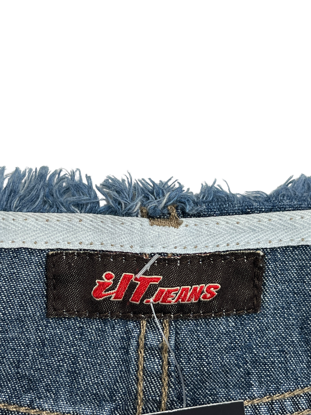 Y2K ilt Jeans Denim Falda - Talla S