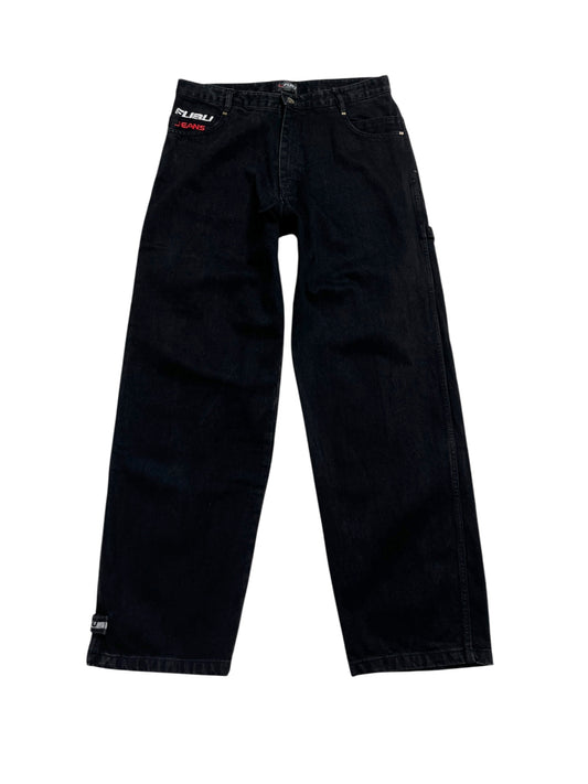 Y2K Fubu Carpenter Baggy Pant Negro- Talla 35