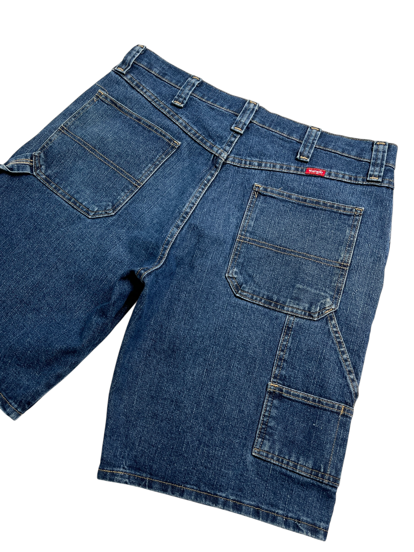 Vintage Wrangler Carpenter Denim Short Azul - Talla W35