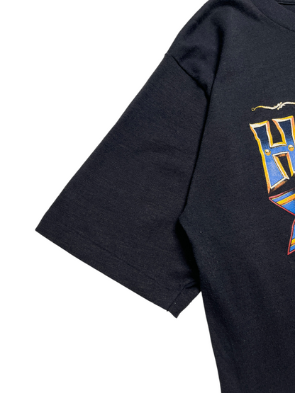 1980s Harley Davidson 3D Emblem T-shirt - Size L