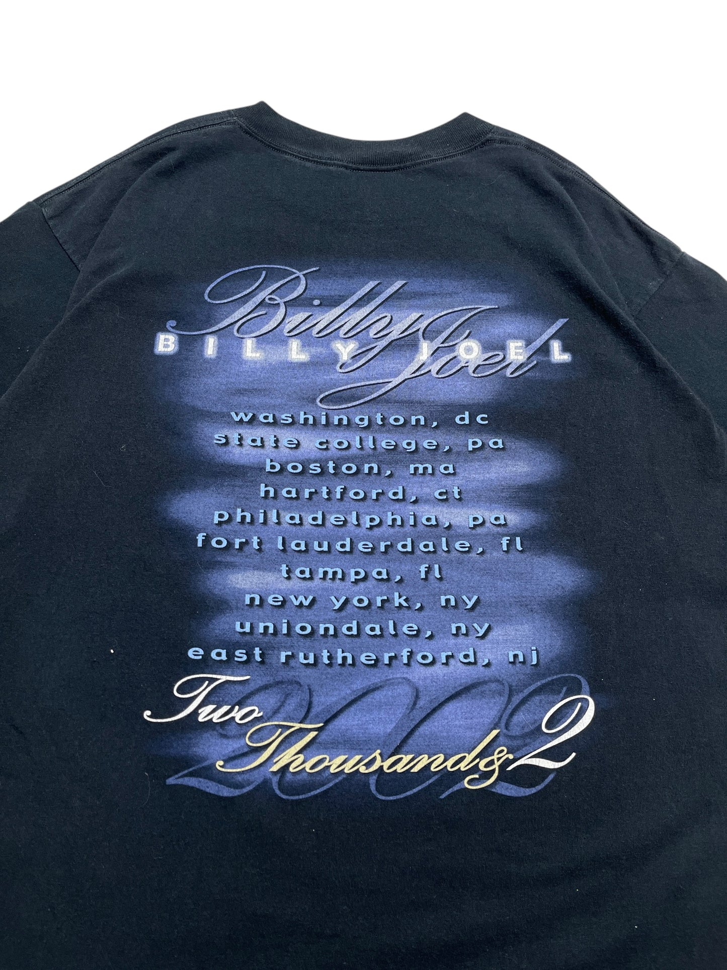 2002 Billy Joel T-shirt - Talla XL