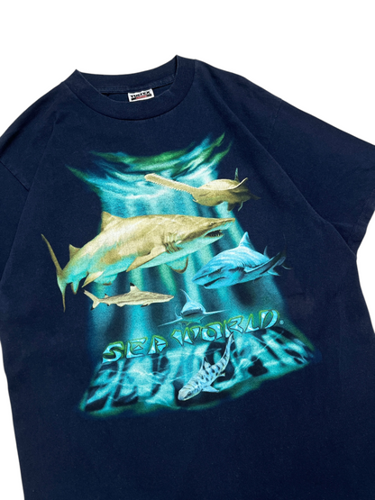 1990s Sea World T-shirt - Talla L