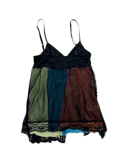 Y2K Babydoll Top con encaje - Talla XS/S