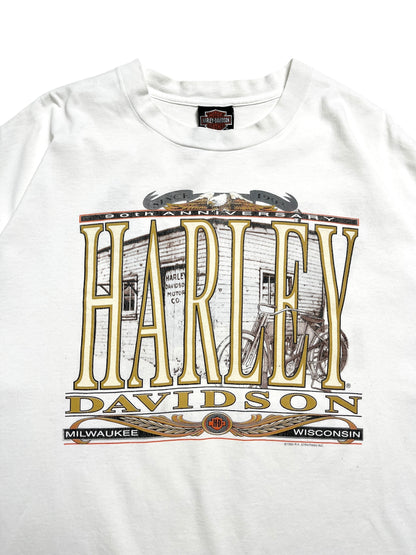 1992 Harley Davidson T-shirt - Talla XXL Boxy Fit