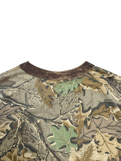 1990s Camuflaje T-shirt - Talla M